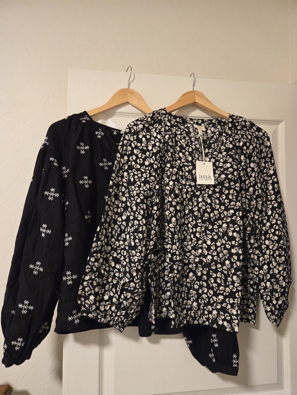 TWO A.N.A. a new approach Blouses. Size L. NEW WITH TAGS. JC Penney